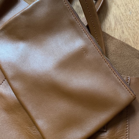 Brand new leather tote bag from J.Crew - Picture 3 of 7